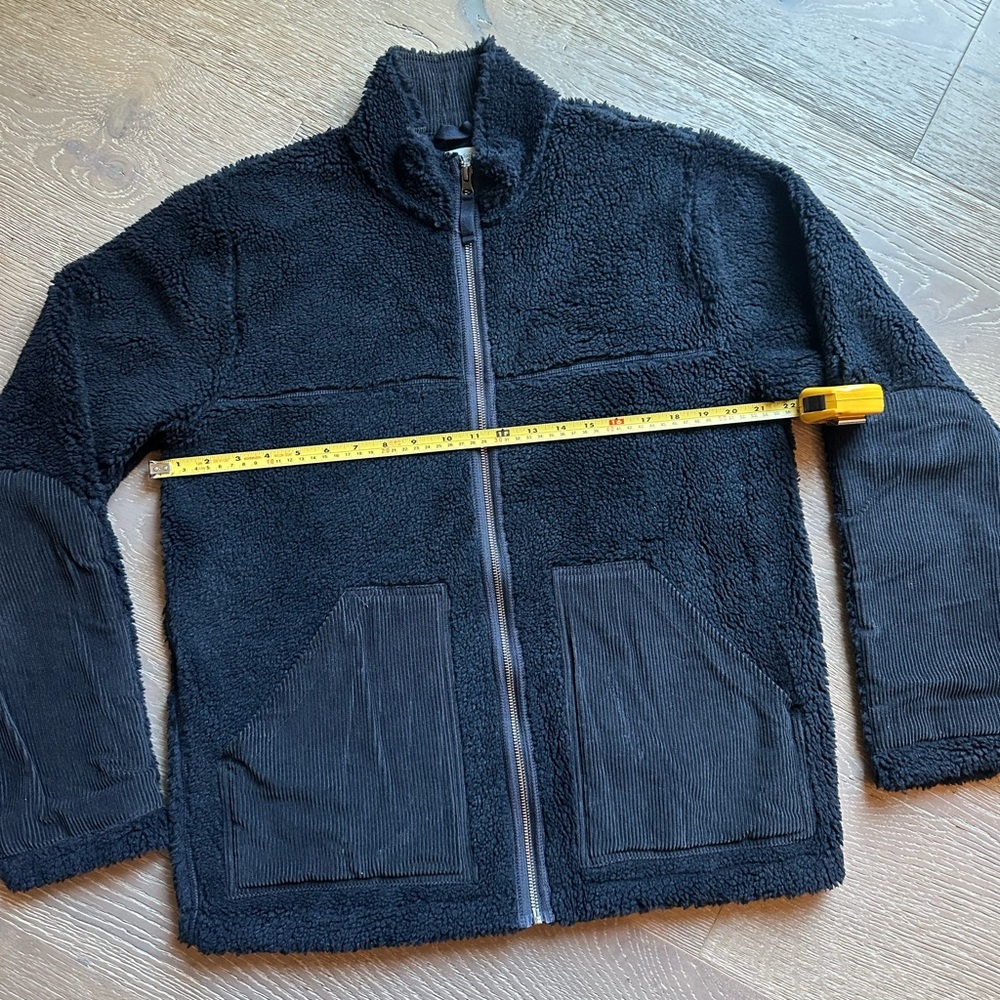 Hartford Zip Sweater Navy Size L